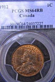 Click to View More Images of the Canadian Large Cent Canadian Large Cent