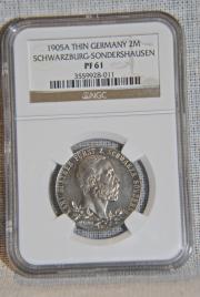 Click to View More Images of the German Thin 2 Mark German Thin 2 Mark