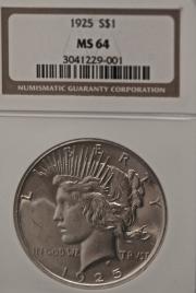 Click to View More Images of the Silver Dollar Silver Dollar
