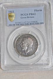 Click to View More Images of the Great Britain Florin Great Britain Florin