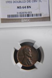 Click to View More Images of the US Doubled Die OBV 1C US Doubled Die OBV 1C