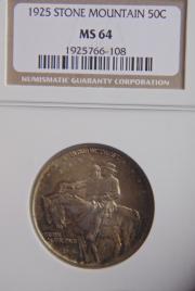 Click to View More Images of the Fifty Cent Piece Stone Mountain Fifty Cent Piece Stone Mountain