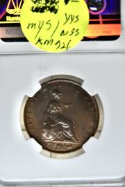 Click to View More Images of the 1853/2 1/2PENNY 1853/2 1/2PENNY