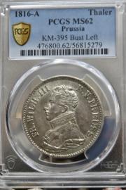 Click to View More Images of the 1816-A THALER 1816-A THALER