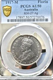 Click to View More Images of the 1917-M FLORIN 1917-M FLORIN