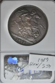 Click to View More Images of the 1821. G.BRITAIN CROWN 1821. G.BRITAIN CROWN