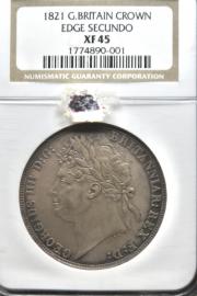 Click to View More Images of the 1821. G.BRITAIN CROWN 1821. G.BRITAIN CROWN